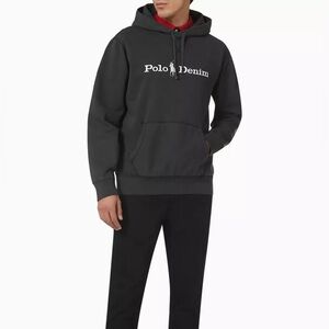 Polo Ralph Lauren Logo-Printed Long-Sleeved Drawstring Hoodie‎